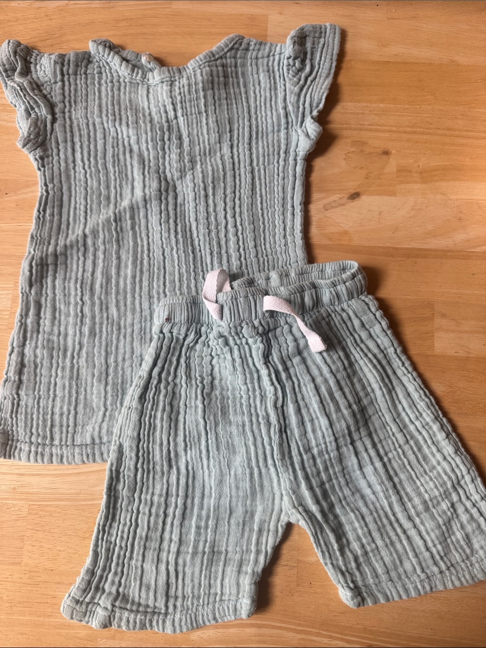 Ethel + Row Kids Soft Gauze Set - Light Blue